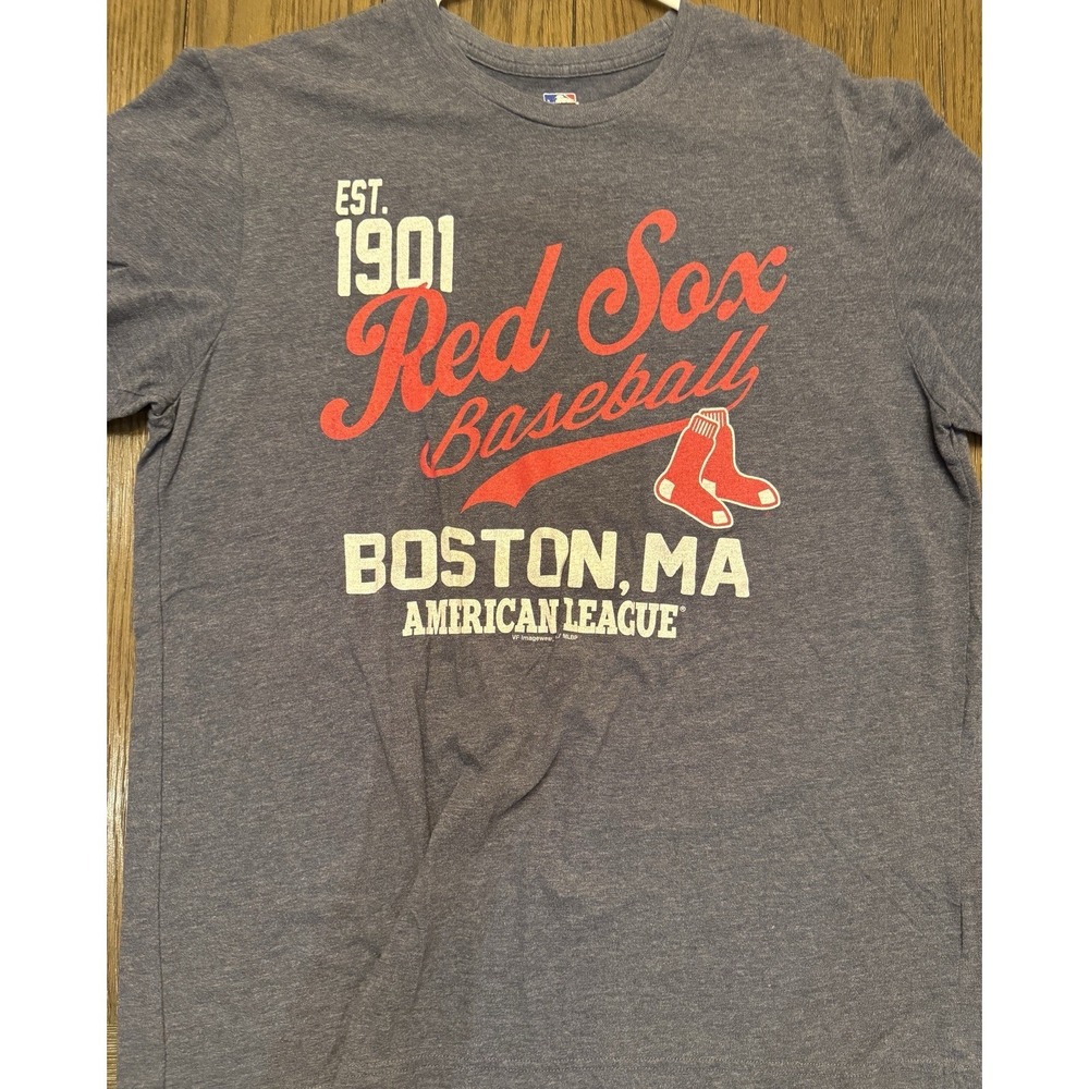 MAJESTIC BOSTON RED SOX BASEBALL SHORT SLEEVE T-SHIRT MENS XL X-Large